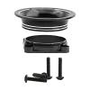 kingsea RC Car Fan Cover Metal Motor ESC Cooling Fan Cover Compatible with 1/10 RC Drift Car Sakura D3 D4 XIS XI HSP Improve Engine Cooling Performance Cooling Black view 3
