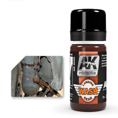 AK AIR Weathering AK2029 WASH for Landing Gear (35ml)