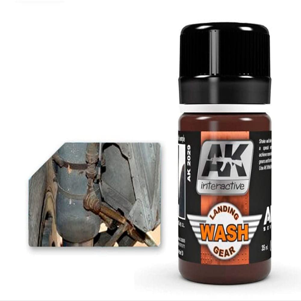 AK AIR Weathering AK2029 WASH for Landing Gear (35ml)