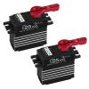 2Pack 25KG Digital Servo Motor High Torque RC Servo Full Metal Gear Waterproof with 25T Servo Arm for RC Car Crawler Robot Control Angle 180 view 1