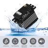 2Pack 25KG Digital Servo Motor High Torque RC Servo Full Metal Gear Waterproof with 25T Servo Arm for RC Car Crawler Robot Control Angle 180 view 4