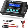 BGUAD 100W 10A AC/DC 1-6S Lipo Battery Charger Discharger Smart Balance Lipo Charger for LiPo LiHV Life NiMH NiCd Pb for Hobby RC Car Boat Drone FPV Racing Airplane Helicopter Airsoft view 1
