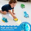 ALASOU 8 PCS Baby Cranes Car Toys for 1 Year Old Boy with Playmat/Storage Bag|1st Birthday Gift for Toddler Toys 1-2|Baby Toys 1 Year Old Boy Gifts for Infant 12 18 Months view 4