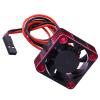 FriHobby 3650 Motor Cooling Fan 30mm RC Motor Heatsink 28000RPM ESC Cooling Fan for RC Car 1/8 1/10 1/12 Scale 540 550 Brushless Motor (Red-Black) view 4