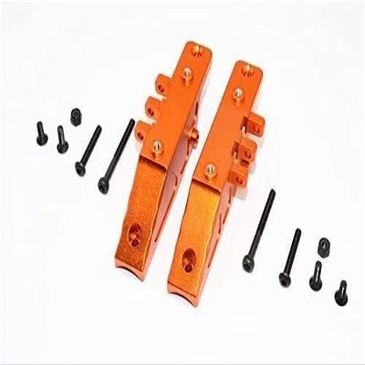 for 1/10 Crawler RC Car Wraith RR10 Bomber Aluminum Front & Rear DIFF Gear Box Mount Orange