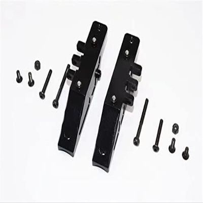 for 1/10 Crawler RC Car Wraith RR10 Bomber Aluminum Front & Rear DIFF Gear Box Mount Black
