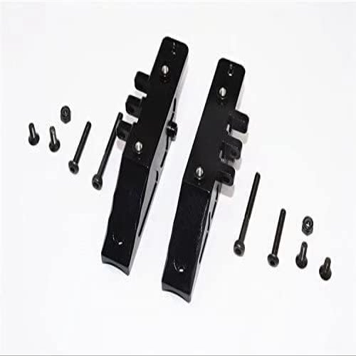 for 1/10 Crawler RC Car Wraith RR10 Bomber Aluminum Front & Rear DIFF Gear Box Mount Black
