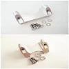 for 1/10 EREVO 2018 New E-REVO 2.0 VXL Summit Player Pro 4x4 5317 Aluminum Front + Rear Shock Tower Damper Mount - 2pcs Set Silver view 1