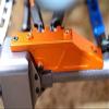for 1/10 Crawler RC Car Wraith RR10 Bomber Aluminum Front & Rear DIFF Gear Box Mount Silver view 2