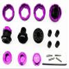 for HPI Savage Flux X XL 21 25 SS 4.617mm Hex Wheel Conversion with 5mm Extensions Right-Hand Threaded M5 Purple view 1