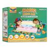 Channie's Reusable Magic Water Mat for Toddlers 3+ Years - Aqua Drawing Mat with Water Pens, Stamps, Number Stencil, and Drawing Booklet - Mess Free Water Coloring Mat for Kids view 1