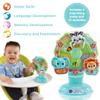 VTech Baby Sing Along Spinning Wheel, Baby Sensory Toy with Colours, Objects and Animals, Spinning Wheel Toy with Suction Cup, 6 Months +, English Version view 3