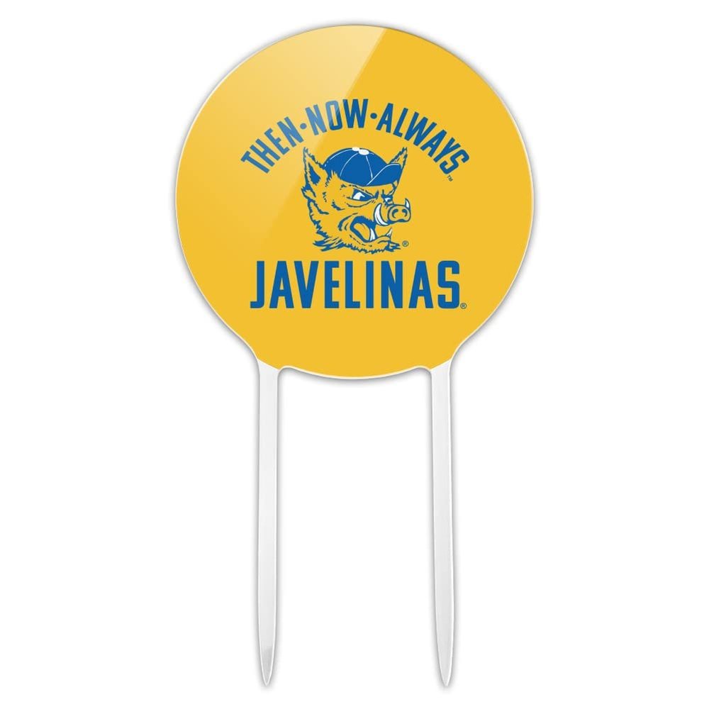 Acrylic Texas A&M - Kingsville Javelinas Logo Cake Topper Party Decoration for Wedding Anniversary Birthday Graduation