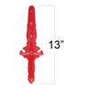 ArtCreativity Light Up Toy Swords with Sounds, LED Toy Set with Removable Covers, Plastic Swords, Warrior Halloween Costume Accessories, Light Up Halloween Toys, for Kids view 3
