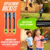 Nerf Soft Tip Foam Arrows + Jump Rockets - Universal Replacement Rip Rockets + Kids Arrows - Child Safe Launcher Toys - Whistles When Launched - 3 Pack view 3