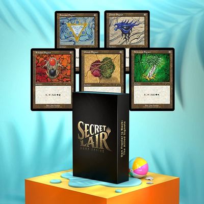 Magic TCG Magic: The Gathering Secret Lair: MTG All Natural Totally Refreshing Dan Frazier is Back Allied Signets