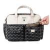 Alipher Diaper Tote Bags Waterproof Diapers Bag Fashion Nappy Bag Portable Diaper Handbag Large Travel Baby Bag For Mom And Dad (B) view 3