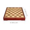 DLRB Chess Set Chess Set High-Grade Crystal Agate Jade Chess Handmade Wooden International Chess Travel Portable Set Adult Children Game Gift Best Gift (Color : A) view 2