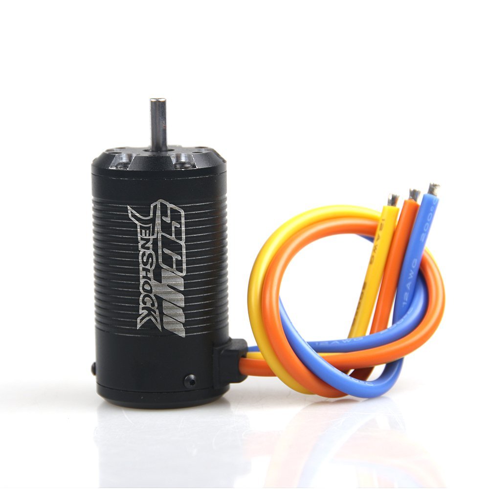 Tenshock 4 Pole SC411-3500KV Sensored Brushless Motor RC 1/10 Short Course LOSI