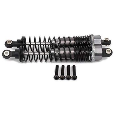Replacement Part For Oil Filled 110mm Aluminum Front Shock Absorber For Rc Rock Racer Ax90026 Buggy Upgraded Hop-up Parts - (Color: Titanium)