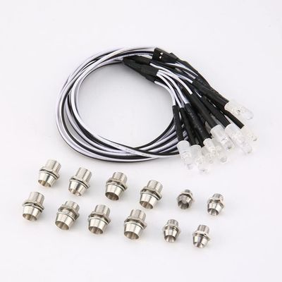 Replacement Part For 12 LED Lights Lamp Kit Headlights White Blue Red Yellow Taillight For RC Car Truck Model Accessories Part