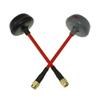 Replacement Part For Fat Shark Immersion LM For RC Drone 5.8 GHz Spiro NET SMA Antennas (RHCP) - (Color: 2pcs Pin Black) view 2