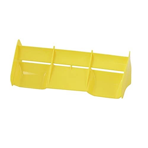 Replacement Part For RC Buggy Car Plastic Nylon Tail Wing For 1/8 Nitro Electric Powered Off Road Buggy Truck - (Color: Yellow)