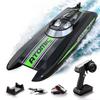 volantexrc Remote Control Boats for Pools and Lakes 20+MPH AtomicXS High Speed RC Boat for Adults Toy Boat Gifts with 2 Batteries & Reverse Function (795-5 Black) view 1