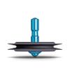 Plexity Labs UFO Tops - Lubbock Lights - Metal Spinning Top (Black Titanium.) view 1