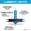 Plexity Labs UFO Tops - Lubbock Lights - Metal Spinning Top (Black Titanium.) view 2