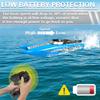 volantexrc Remote Control Boats for Pools and Lakes 20+MPH AtomicXS High Speed RC Boat for Adults Toy Boat Gifts with 2 Batteries & Reverse Function (795-5 Blue) view 3