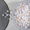 GOGOSO 100 pcs 2.16inch White Beige Clear Ball Pit Balls with 100 pcs 2.16 inch 2 Pink White Plastics Balls view 3