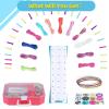 BEMITON Friendship Bracelets Making Kit & Dinosaur Toys Race Car Track, Flexible Dinosaur Train Toys, STEM Education Christmas Birthday Gifts for Boy & Girls Age 3-7, 8-12 view 4