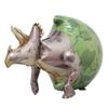 3D Standing cartoon dinosaur baby egg Foil balloon Tyrannosaurus Triceratops balloon baby shower toy Gifts Birthday Party Decorations (Triceratops Egg) view 1