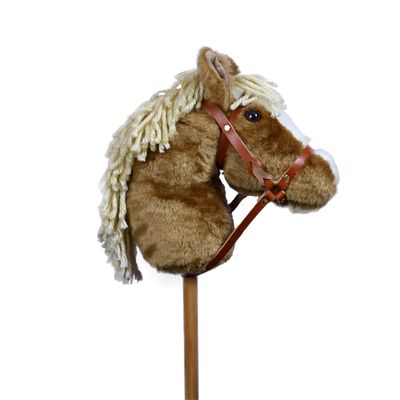 Snowy Mountain Ponies - Hobby Horsing Stick Horse Pony (Palomino)