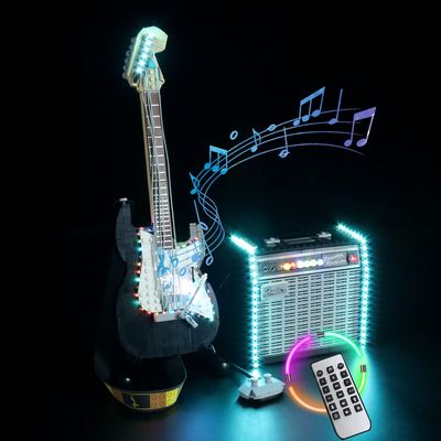 Brick Shine GC Light Kit for Fender Stratocaster 21329 (Model Set is not Included) (Sound)