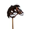 Snowy Mountain Ponies - Hobby Horsing Stick Horse Pony (Brown Paint) view 1