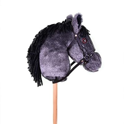 Snowy Mountain Ponies - Hobby Horsing Stick Horse Pony (Blue Roan)