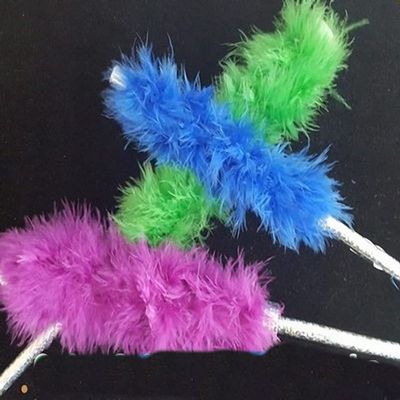Colorful Feather Sticks - Stage Magic / Magic Trick / Magic Props / Party Trick / Magic Gimmick