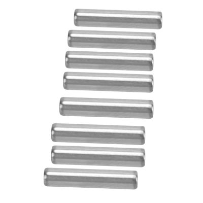 VGEBY RC Axle Pins, 8pcs Wheel Hub Nut Wheel Axle Pin Steel Wheel Hub Nut Pin Replacement for UDR 1/7 Nut Pins RC Car Hardware Car Model Accessory