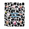 Artsadd Custom Blanket for Baby Boys Girls with Name Personalized Cow Print Blankets for Toddler Fuzzy and Fleece Soft Blanket Birthday Gifts for Kids 30"x40" view 1