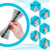 Spakon 4 Pcs Spinning Pen Rolling Finger Rotating Gaming Trick Pen Mod Stress Releasing Brain Training Suppliess for Learning Office Supplies(Black, Blue) view 2