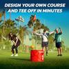bucketgolf Game Pro The Original Ultimate Backyard Golf Game for Family, Adults and Kids - Portable 9 Hole Golf Course Play Outdoor, Lawn, Park, Beach, Yard view 4