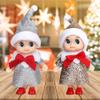 BUNRUN 4 Pcs Tiny Baby Elf Doll | Christmas Miniature Elf Doll | Baby Elves Dolls Toys | Christmas New Year Decoration Gift and Advent Calendars Xmas Stocking Stuffers view 3