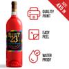 23rd Birthday Wine Labels - 23 Anniversary Bottle Labels 23rd Birthday - 2003 Wine Stickers Cheers to 23 Years - 23 Party Decorations - 2003 Party Favor view 2