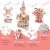 ASOK 149 Piece Magnetic Blocks Building Tiles Educational Construction Toy Set STEM Playset for 3 4 5 6 7 Years Old Boys Girls Gifts view 2