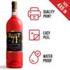 71st Birthday Wine Labels - 71 Anniversary Bottle Labels 71st Birthday - 1955 Wine Stickers Cheers to 71 Years - 71 Party Decorations - 1955 Party Favor view 2