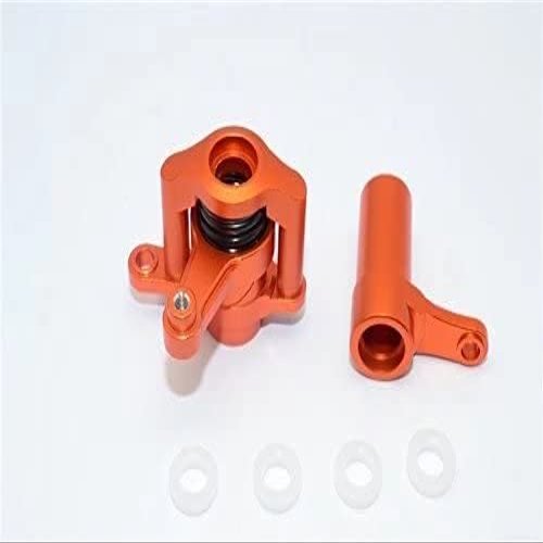 Aluminum Steering Assembly Bellcrank for 1/8 RC Car Yeti XL Upgrade Parts -1set Orange