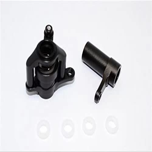 Aluminum Steering Assembly Bellcrank for 1/8 RC Car Yeti XL Upgrade Parts -1set Black