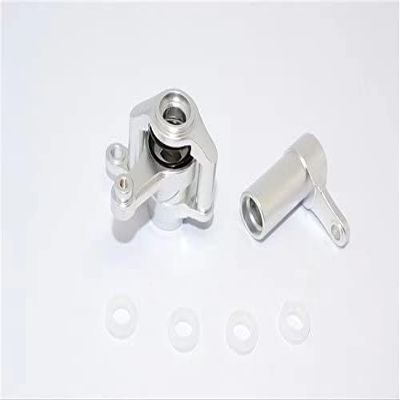 Aluminum Steering Assembly Bellcrank for 1/8 RC Car Yeti XL Upgrade Parts -1set Silver